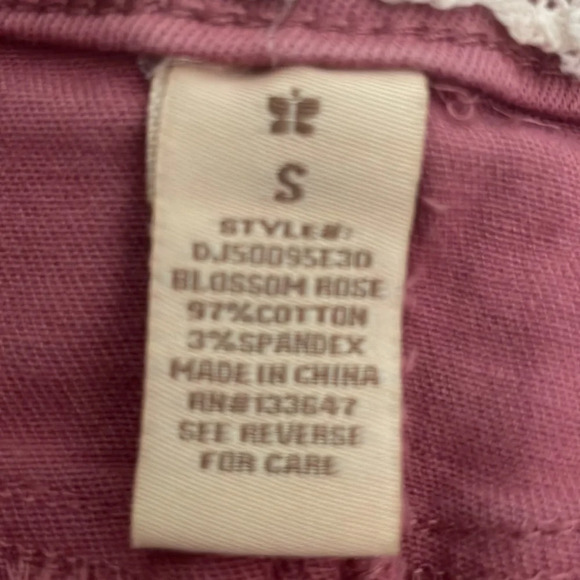 Altar'd State‎ Button-Up Skirt with Front Pockets Pink Canyon Rose Small y2k - Picture 5 of 6